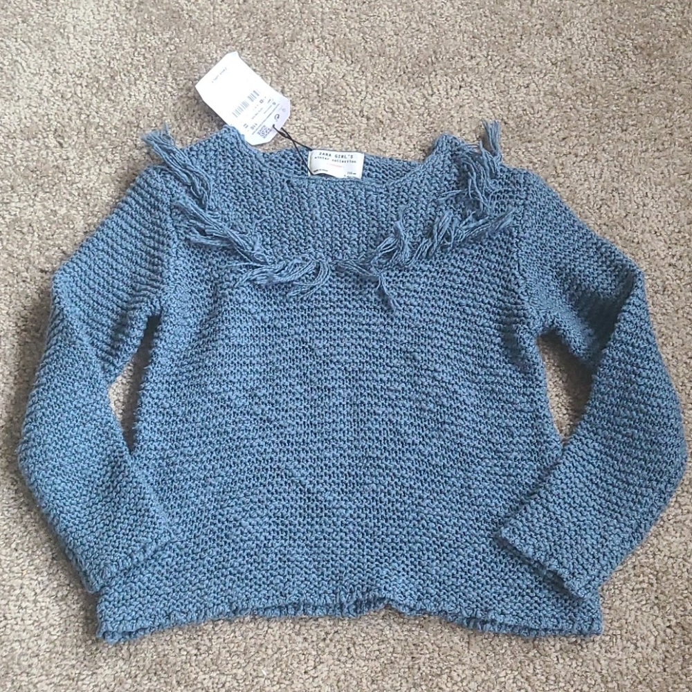 Fringe sweater